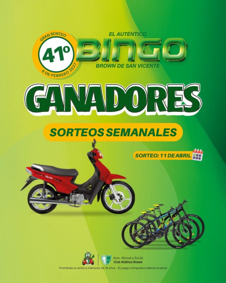 Nómina de ganadores de un sorteo