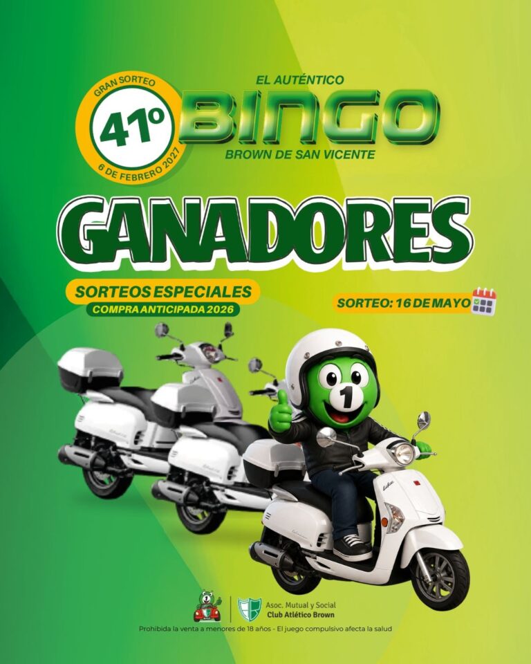 Nómina de ganadores de un sorteo