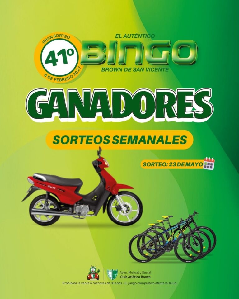 Nómina de ganadores de un sorteo