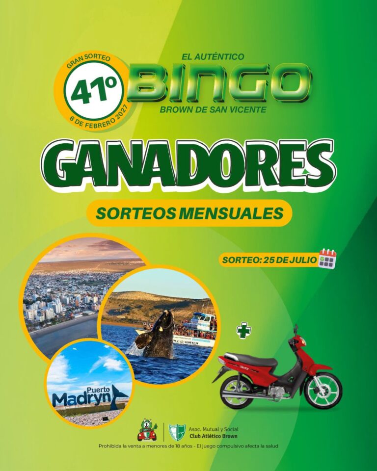 Nómina de ganadores de un sorteo