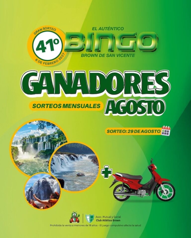 Nómina de ganadores de un sorteo