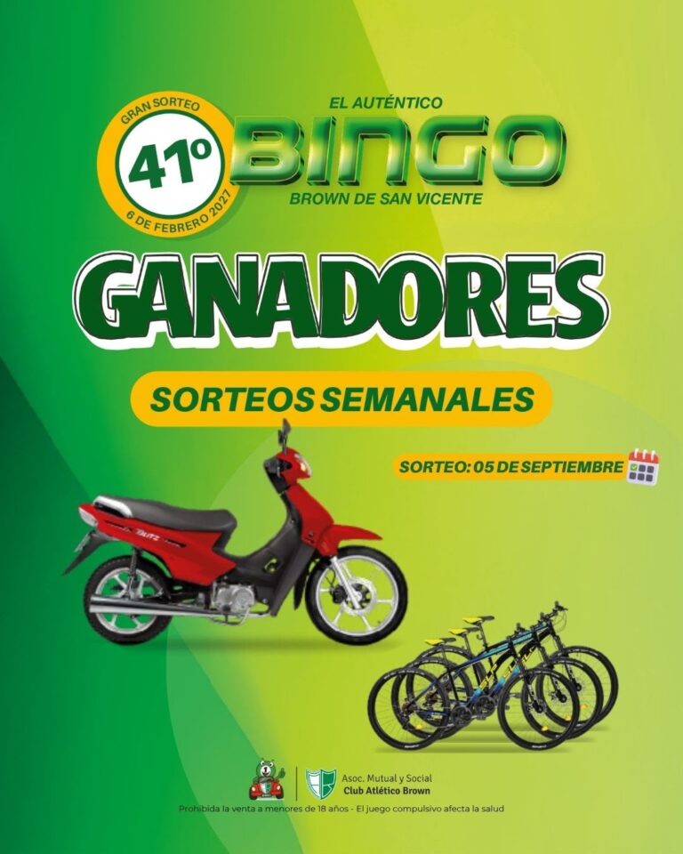 Nómina de ganadores de un sorteo