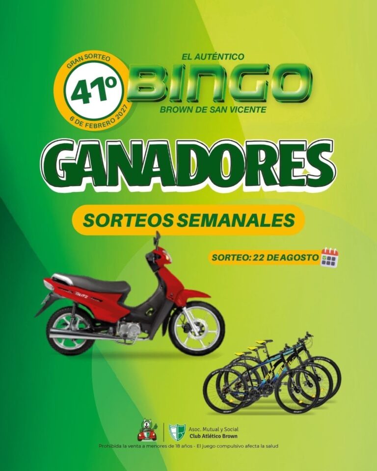 Nómina de ganadores de un sorteo